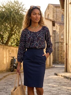 Michael Kors work blouse